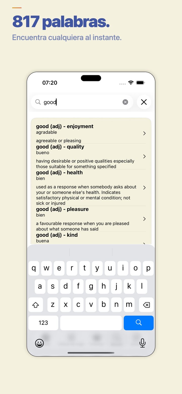 Powerful word search across every deck