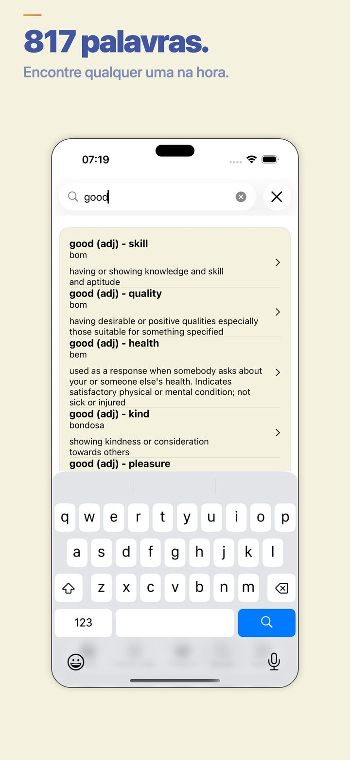 Powerful word search across every deck