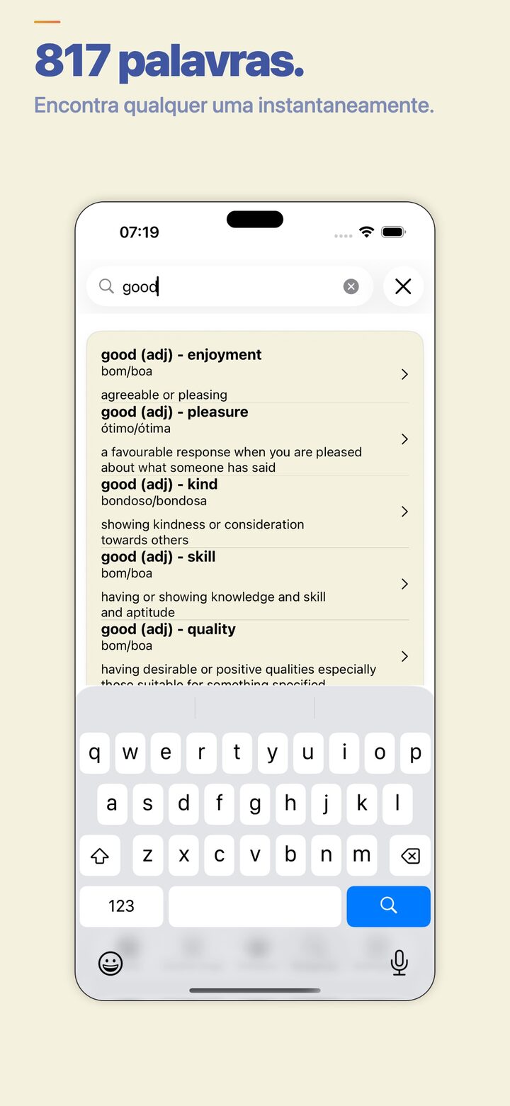 Powerful word search across every deck